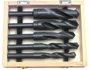 5 Pc. Reduced Shank Set 9/16 to 1 Dia-1/2" SH -M42 - Industrial Tool & Supply