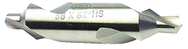 #7 82° High Speed Steel Center Drill-Plain - Industrial Tool & Supply