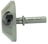 0 FL-1-1/16 -2" Dia-90° Removable Shank Deburring Tool - Industrial Tool & Supply