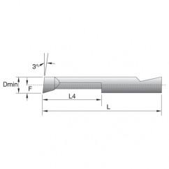 BB2501000R GRADE CG5 A/B BORING - Industrial Tool & Supply