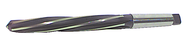 7/16 Dia-HSS-Taper Shank/Spiral Flute Construction/Bridge Reamer - Industrial Tool & Supply