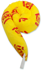 #BHS12 Hazmat Snake 3" x 48" 12 Per Box - Sponge Absorbents - Industrial Tool & Supply