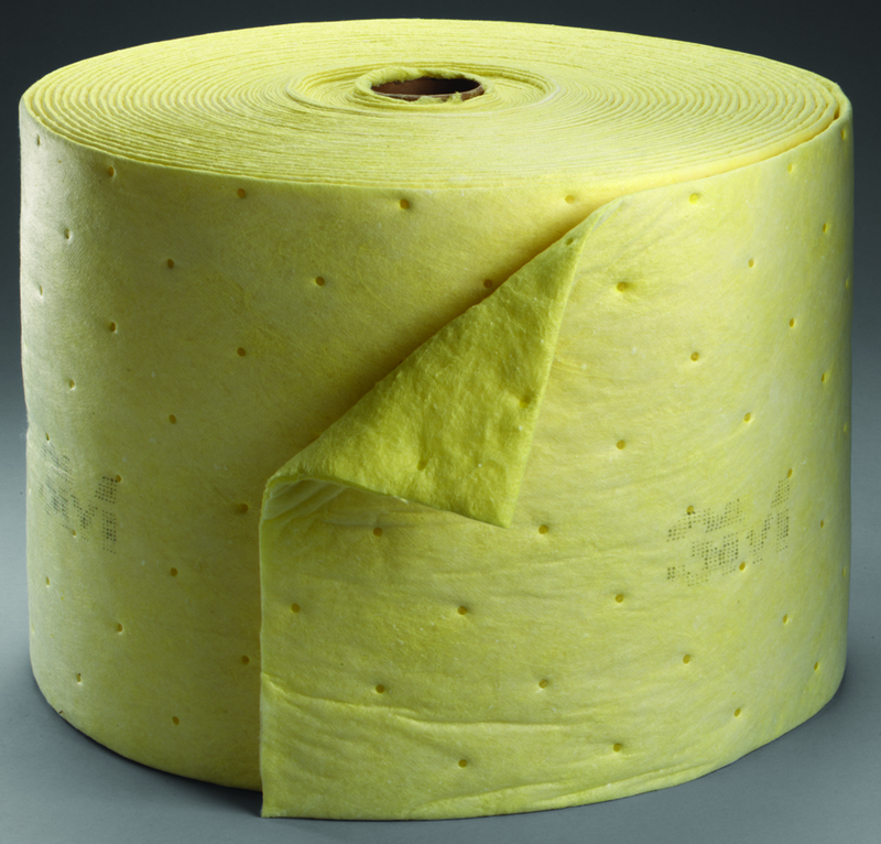 38" x 150' High Capacity Chemical Sorbent Rolls - Industrial Tool & Supply