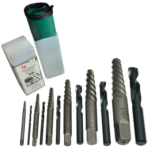 SET 1820 SCREW EX. / DRLS 12PC