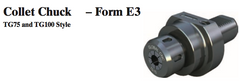 VDI Collet Chuck - Form E3 (TG75 Style) - Part #: CNC86 53.6075TG - Industrial Tool & Supply