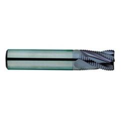 1/4" Dia. - 2-3/8" OAL - TiAlN CBD - Roughing HP End Mill - 3 FL - Industrial Tool & Supply