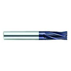 3/8" Dia. - 2-1/2" OAL - TiAlN CBD - Roughing HP End Mill - 3 FL - Industrial Tool & Supply