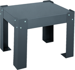 18 x 12 x 3'' - Base for Steel Compartment Box Rack - Industrial Tool & Supply