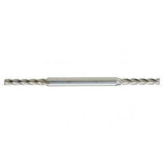 3/16X1 3-3/8 4FL LONG DE TIN HSS EM - Industrial Tool & Supply