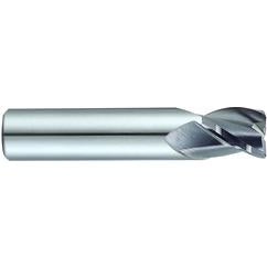 1/4 x 1/4 x 3/8 x 2 3Fl Stub H-35 Carbide For Stainless Steel End Mill - Industrial Tool & Supply
