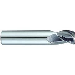 1/4 x 1/4 x 3/8 x 2 3Fl Stub H-35 Carbide For Stainless Steel End Mill - Industrial Tool & Supply
