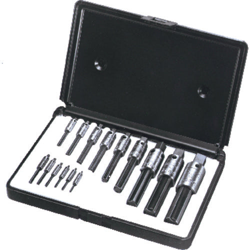 11 Pc. 1/8″–1″ Tap Extractor Set - Exact Industrial Supply