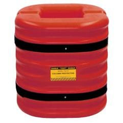 12" COLUMN PROTECTOR RED 24" HIGH - Industrial Tool & Supply
