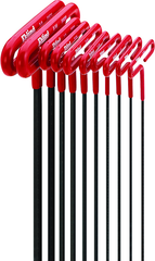 3/32"-3/8" 10 Pc 9" Cushion Grip T Set - Industrial Tool & Supply