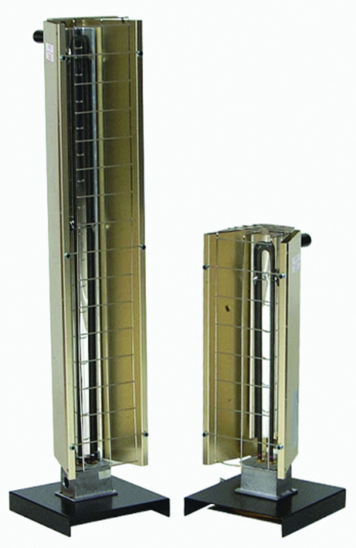 2 KW 480V FHK Series Portable Metal Sheath Electric Infrared Heater - Industrial Tool & Supply