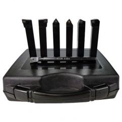 7 Piece Set 5/16 Shank Turning Tools and 1/4 Shank Boring Bar - Industrial Tool & Supply