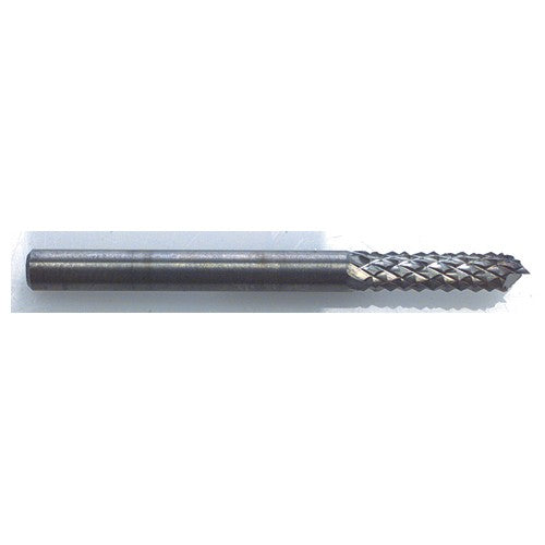 3/16″ Diameter–3/16″ Shank; 2″ Overall Length; Fishtail Point - Carbide Router Bit - Industrial Tool & Supply