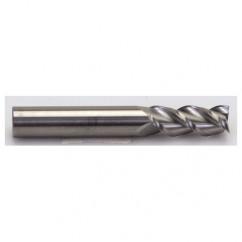4mm Dia. - 57mm OAL - Alu-Speed CBD - 45° Helix HP End Mill - 2 FL - Industrial Tool & Supply
