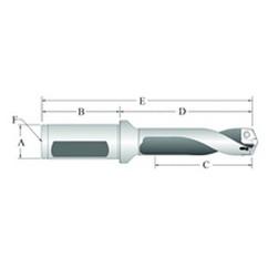 60732S-40FM Gen3 Spade Drill Holder - Industrial Tool & Supply