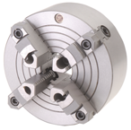 16" 4 Jaw Independent Chuck; D1-8; Direct Mount; Steel Body - Industrial Tool & Supply