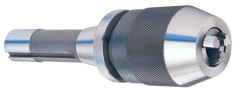 1/32 - 1/2'' Capacity - R8 Shank - Keyless Drill Chuck with Integral Shank - Industrial Tool & Supply
