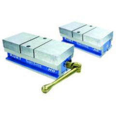 HDL Double Lock Vise - 4" Jaw Width- With Hard Jaw Kit - Industrial Tool & Supply