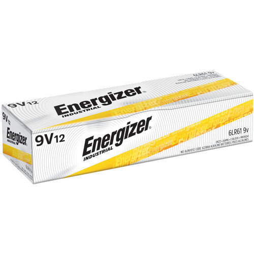 Industrial Batteries - 9V 12 Pack - Industrial Tool & Supply