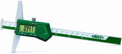 0 - 8" / 0 - 200mm Electronic Double Hook Depth Gage - Industrial Tool & Supply