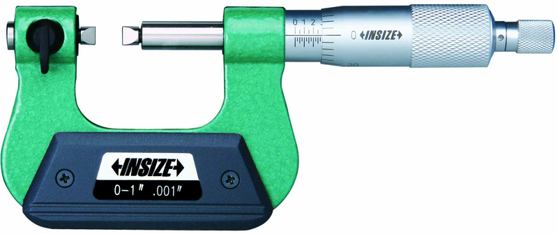 #3281-4 3 - 4"..001 Graduation Screw Thread Micrometer - Industrial Tool & Supply