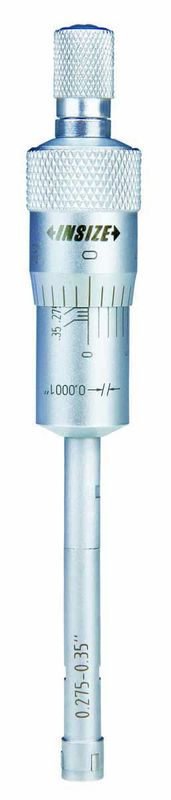 #3227-E05 3 Points Internal Micrometer .425 - 5" Graduation .0001" - Industrial Tool & Supply
