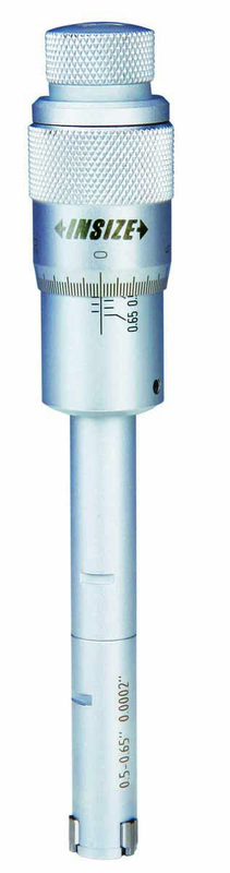 #3227-E24 3 Points Internal Micrometer .8 - 2" Graduation .0002" - Industrial Tool & Supply