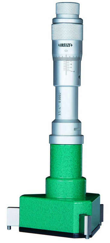 #3227-E25 3 Points Internal Micrometer 2 - 2.5" Graduation .0002" - Industrial Tool & Supply