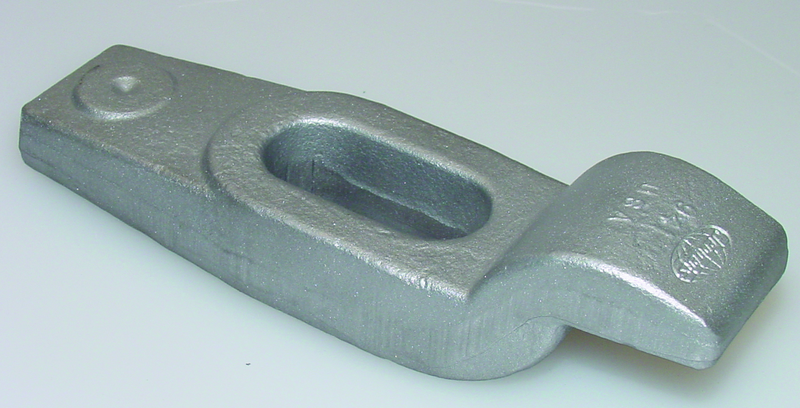 203mm Tapped Gooseneck Clamp Forged Strap - Industrial Tool & Supply