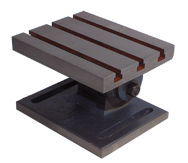 Angle Swivel Plate Table - 10 x 12"; 8" Overall Height - Industrial Tool & Supply