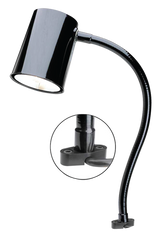Gooseneck Machinery Light - 24" OAL- Magnetic Mount - Industrial Tool & Supply