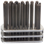 Spellmaco Transfer Punch Set -- Number 1 - 60 - Industrial Tool & Supply