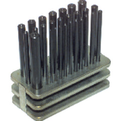 Transfer Punch Set - 3/32″-1/2″ & 17/32″ - Industrial Tool & Supply