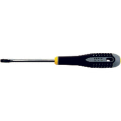 1/4″ × 5″ Blade - Slotted - Screwdriver with Ergo Handle - Industrial Tool & Supply