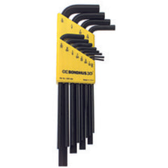 12 Pieces-0.050″-5/16″ Long Arm Style - Hex Key Set - Industrial Tool & Supply