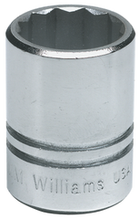 36mm - 1/2" Drive - 12 Point - Standard Socket - Industrial Tool & Supply