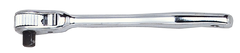 7-7/8" OAL - 3/8'' Drive - Open Head - Non-Reversible Ratchet - Plain Handle - Industrial Tool & Supply