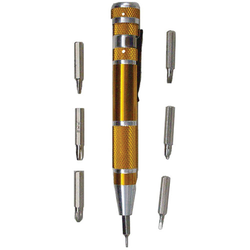 7-IN-1 PRECISION POCKET SCREWDRIVER - Industrial Tool & Supply