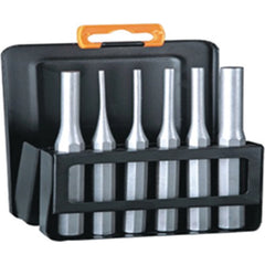 6 Pieces-3/32″ to 5/16″ - Mechanic's Pin Punch Set - Industrial Tool & Supply