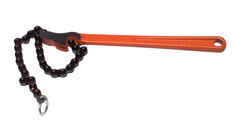 2'' - 15-3/4" OAL - Heavy-Duty Chain Wrench - Industrial Tool & Supply