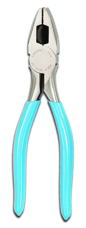 #3048 Comfort Grip Handles 8-1/2'' Long Linesman Pliers - Industrial Tool & Supply