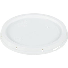 Tear-Tab Lid For 2 Gallon Pail White - Exact Industrial Supply