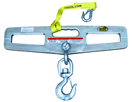 Swivel Hook Plate - #LMHP4 - Hook Plate - Fork openings are 6-1/4"W x 1-3/4"H. - Industrial Tool & Supply