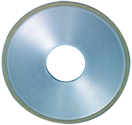 7 x 1/8 x 1-1/4" - 1/8" Abrasive Depth - 150 Grit - Type 1A1 Diamond Straight Wheel - Industrial Tool & Supply