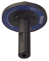 For use with 8" Brush Dia. - Uni-Lok Disc Brush Adapter - Industrial Tool & Supply