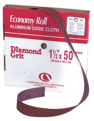 1" x 50 Yds - 80 Grit - Aluminum Oxide - Shop Roll - Industrial Tool & Supply